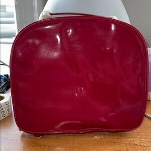 Estee Lauder Vibrant Red Cosmetic Bag